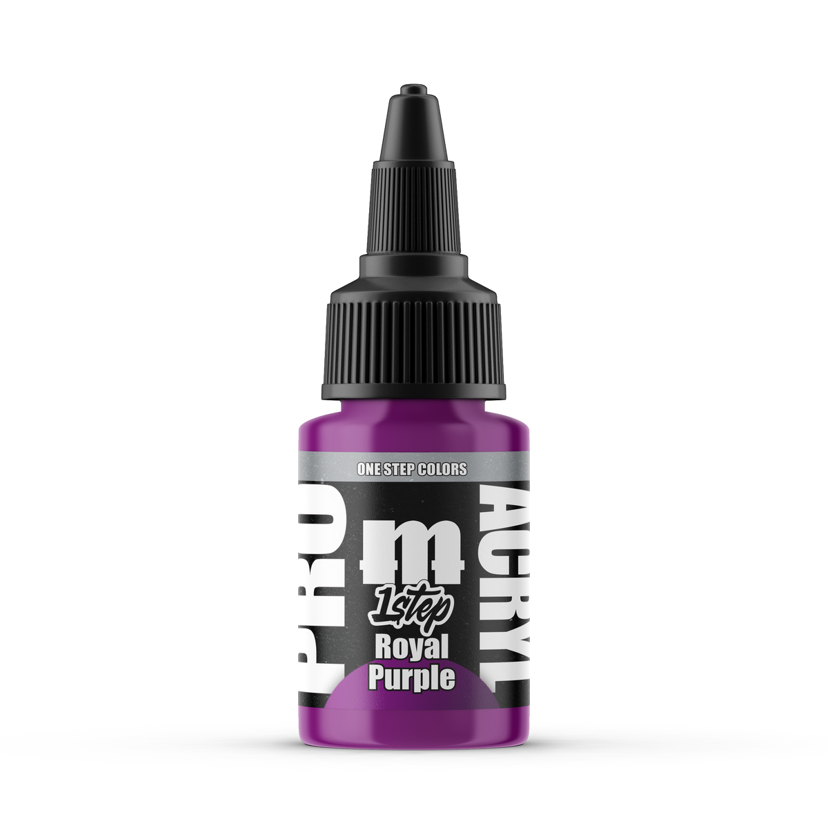 Monument Hobbies Pro Acryl 1-Step Royal Purple MPA-501 — 22ml bottle with colour swatch