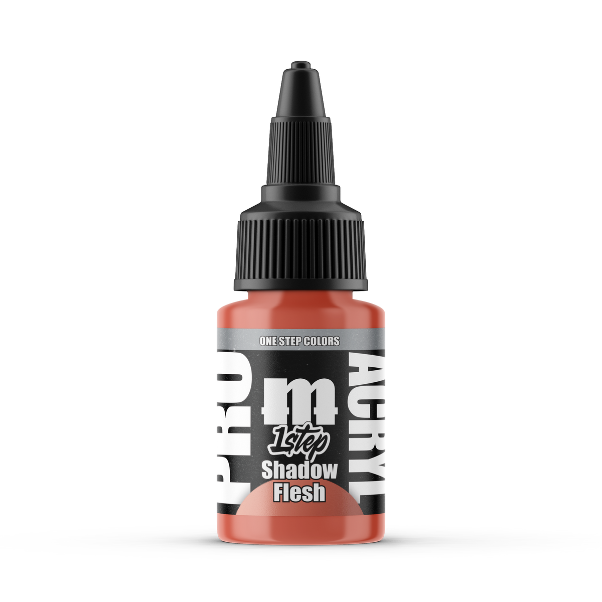 Monument Hobbies Pro Acryl 1-Step Shadow Flesh MPA-506 — 22ml bottle with colour swatch