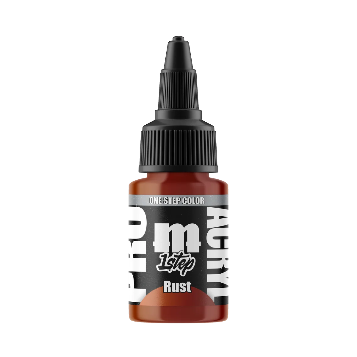 Monument Hobbies Pro Acryl 1-Step Rust MPA-512 — 22ml bottle with colour swatch