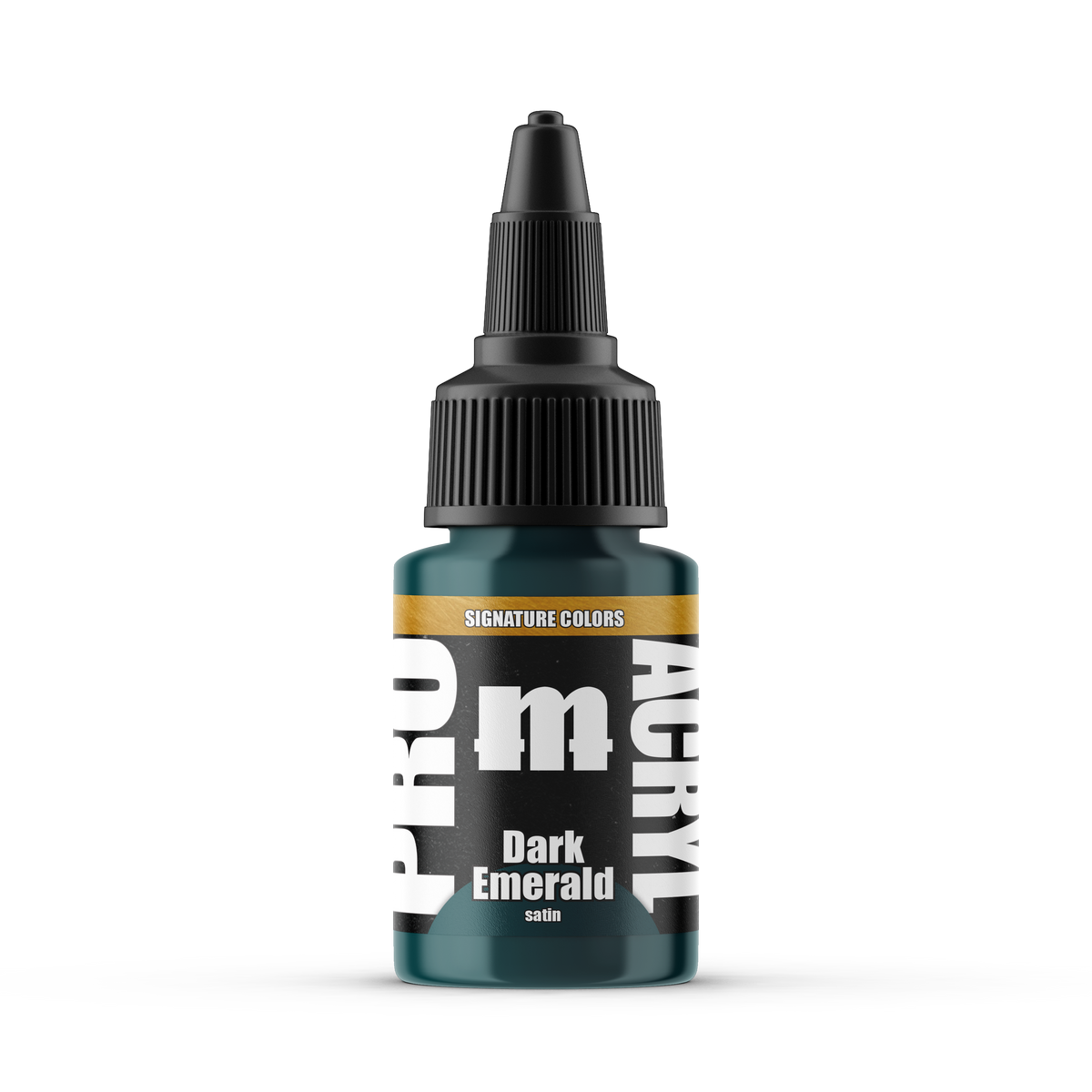 Monument Hobbies Pro Acryl Vince Venturella Dark Jade MPA-S01 — 22ml bottle with colour swatch
