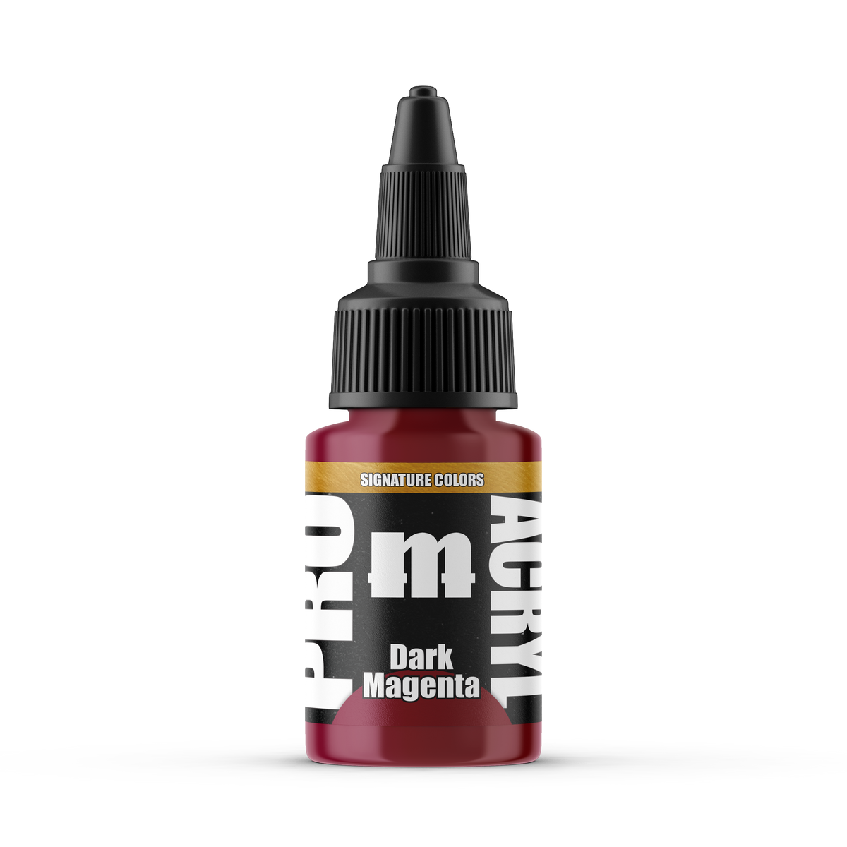 Monument Hobbies Pro Acryl Ninjon Dark Magenta MPA-S10 — 22ml bottle with colour swatch