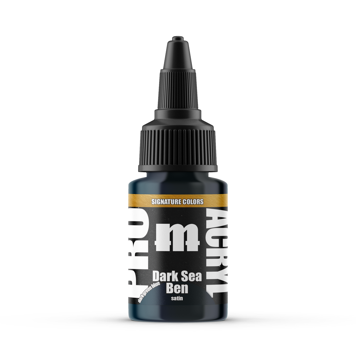 Monument Hobbies Pro Acryl Ben Komets Dark Sea Ben MPA-S13 — 22ml bottle with colour swatch