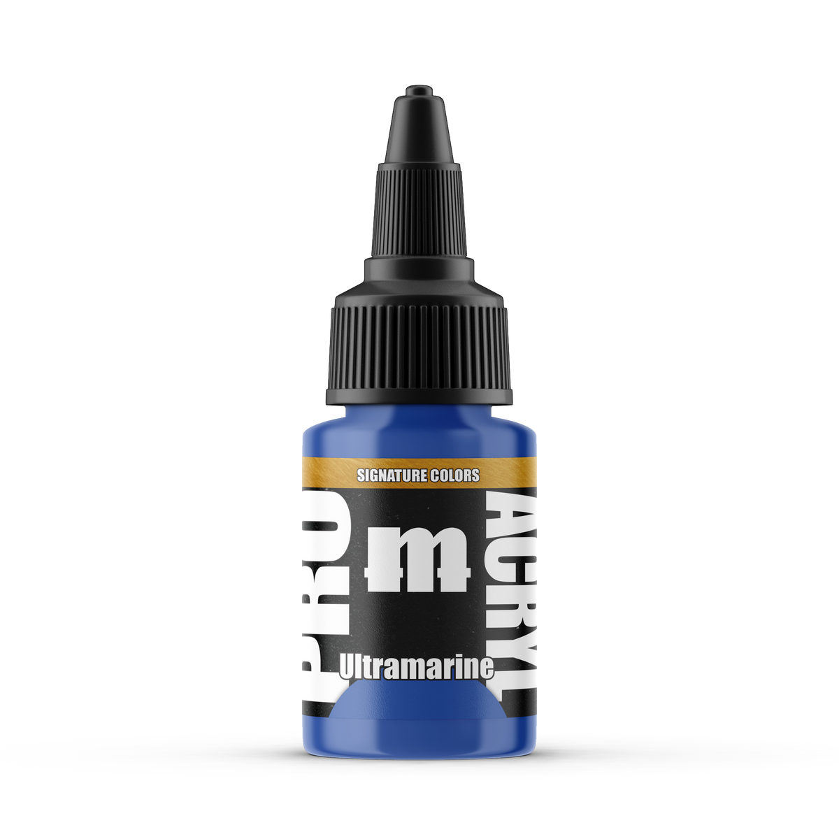 Monument Hobbies Pro Acryl Rogue Hobbies Ultramarine MPA-S35 — 22ml bottle with colour swatch