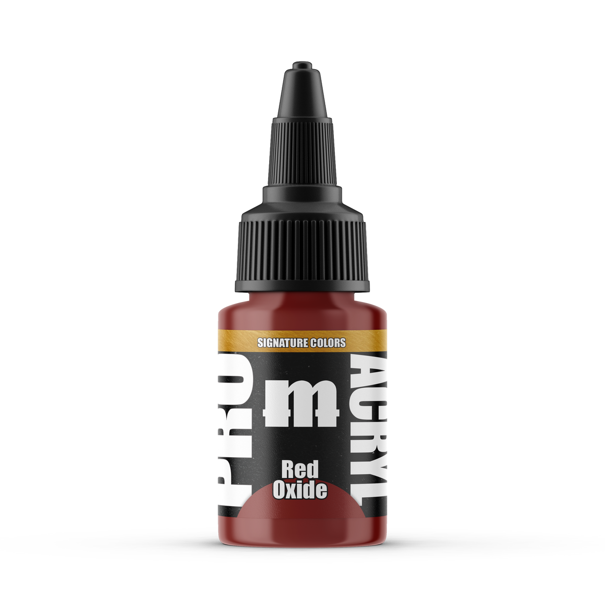 Monument Hobbies Pro Acryl Adepticon Red Oxide MPA-S37 — 22ml bottle with colour swatch