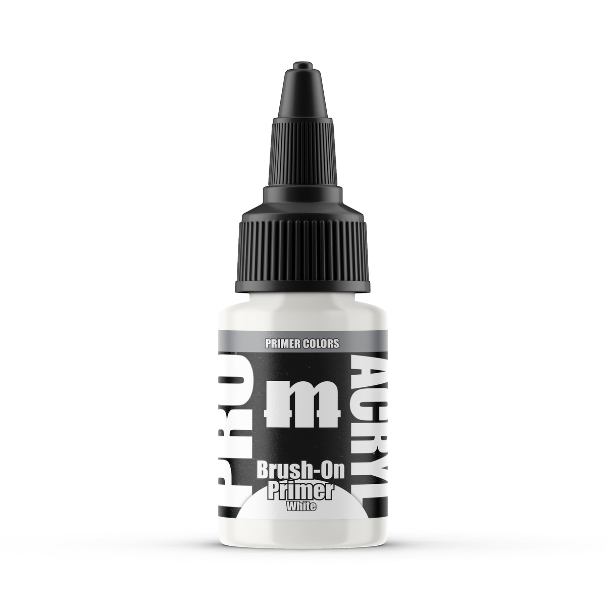 Monument Hobbies Pro Acryl PRIME Brush-On White MPAP-013 — 22ml primer bottle