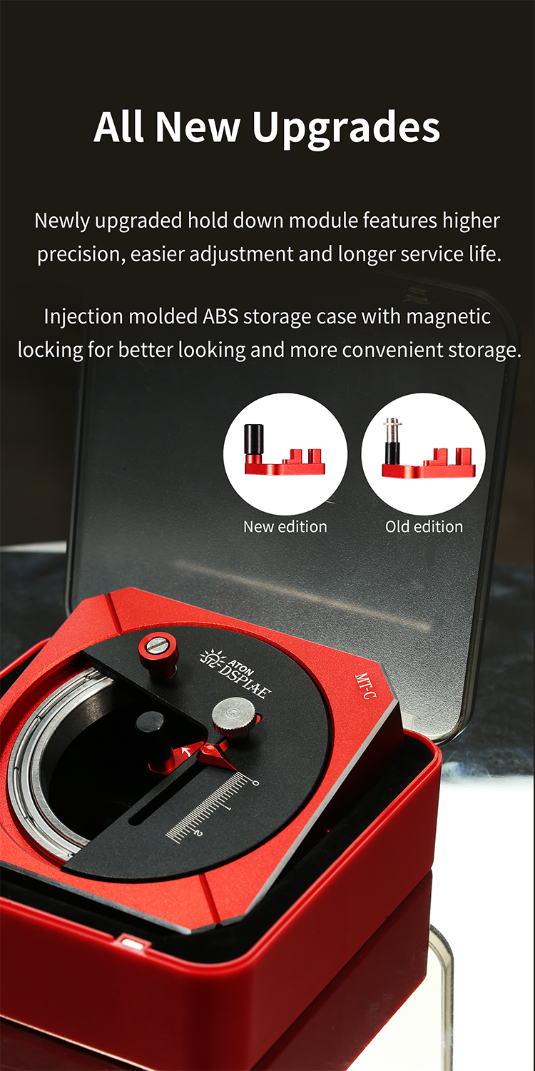 DSPIAE All New Upgrades panel: new hold-down module and the ABS storage case with magnetic lock