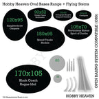 20mm to 25mm Square Base Converter for Wargaming Miniatures | Hobby Heaven