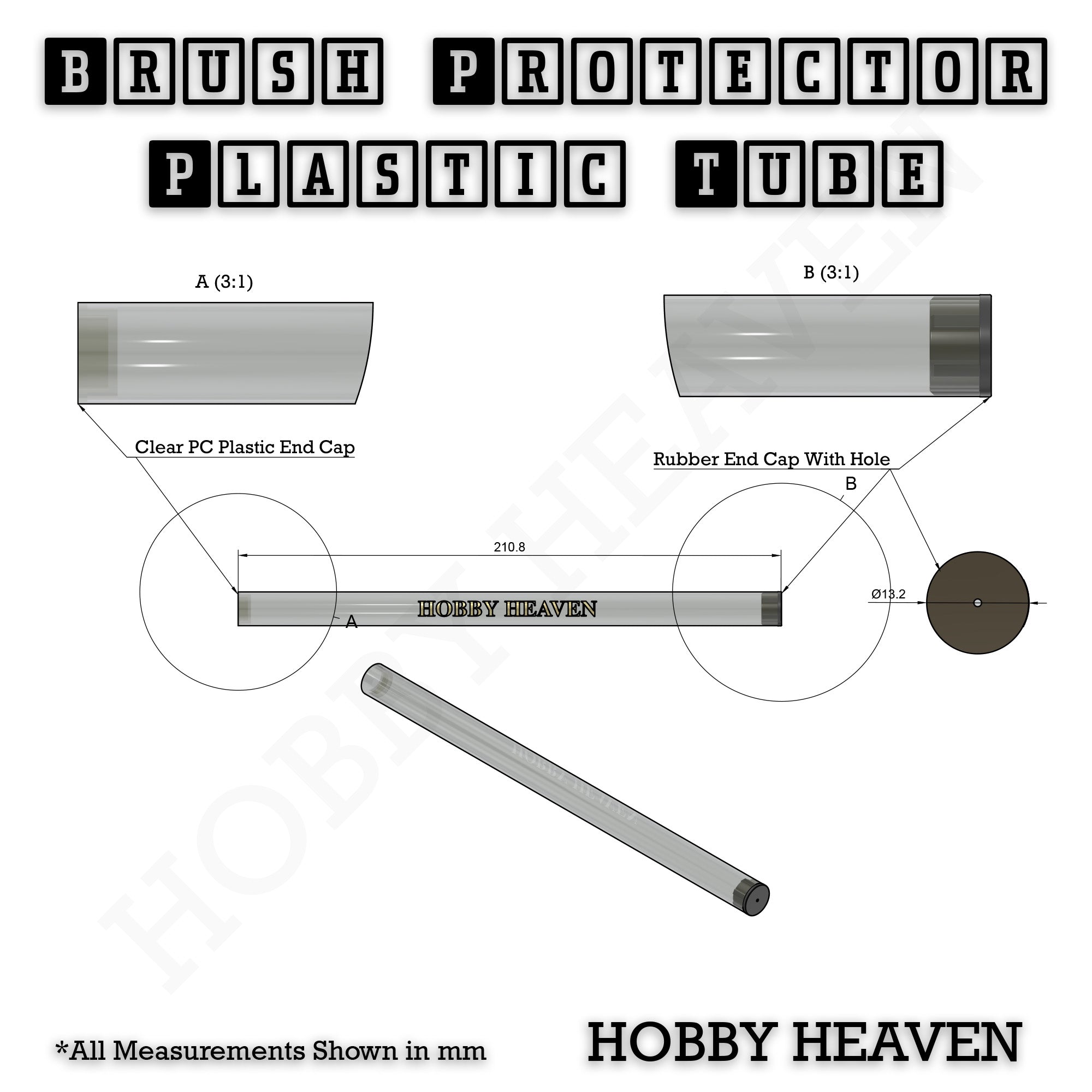 Hobby Heaven Series 4 Singles and Sets — Kolinsky Sable Round