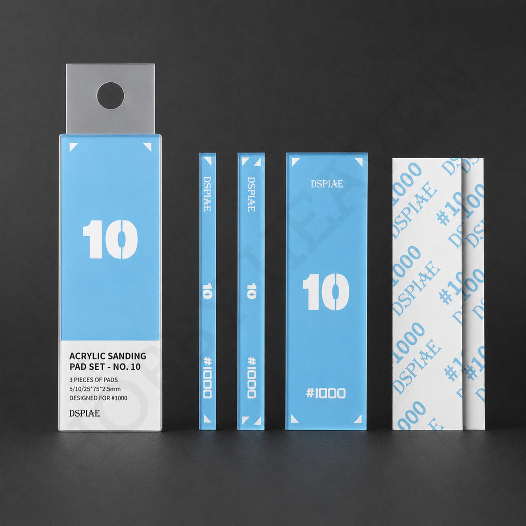 DSPIAE PT-SP10 Acrylic Sanding Pad Set – Azure