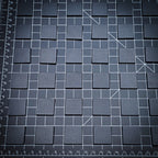25mm Square Plain Plastic Bases