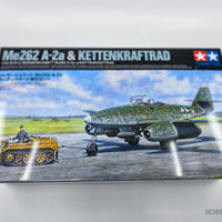 Tamiya 1/48  Me262A-2a and Kettendraftrad Model Kit 25215