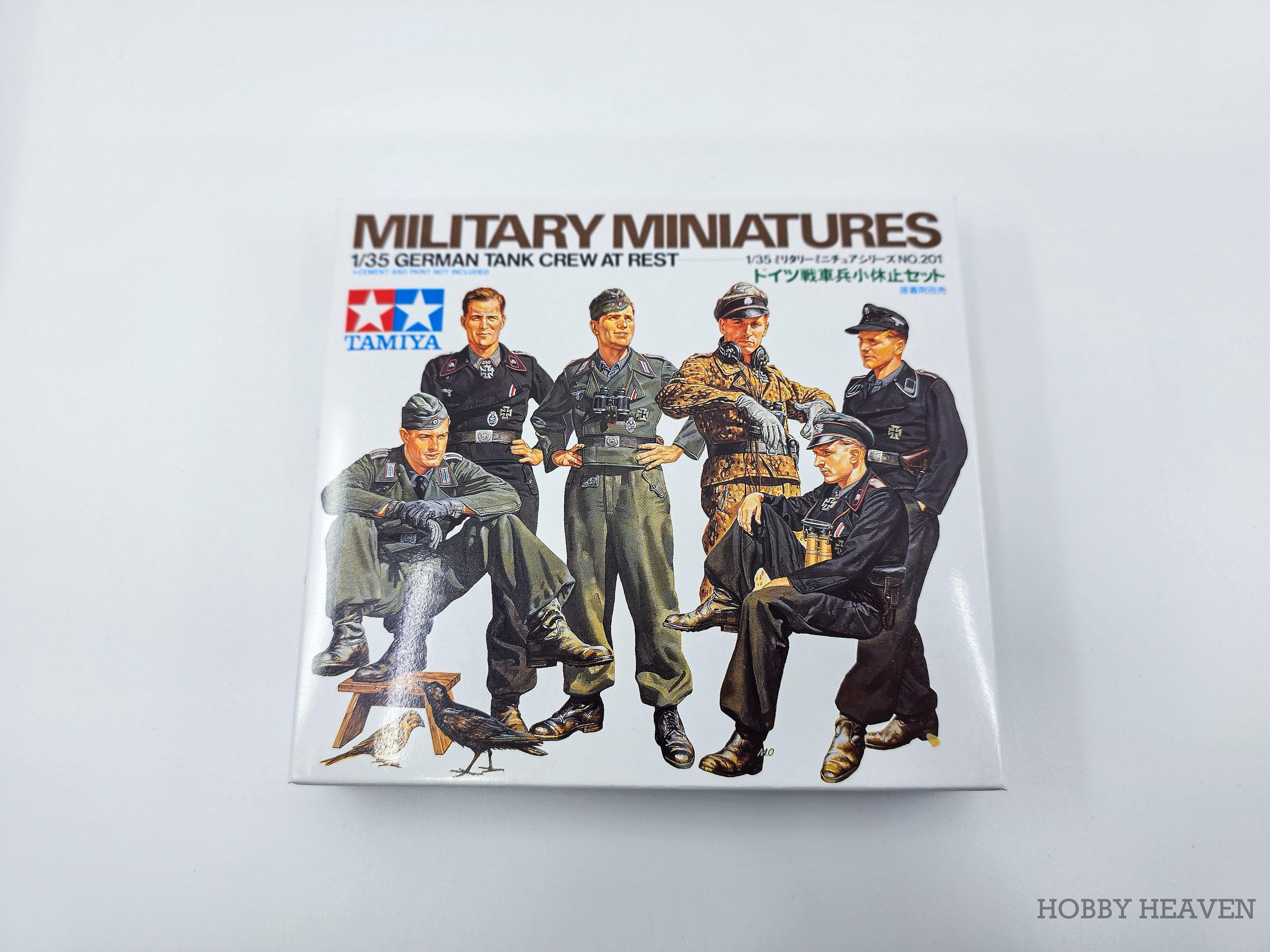 Tamiya 1/35 German Tank Crew At Rest 35201