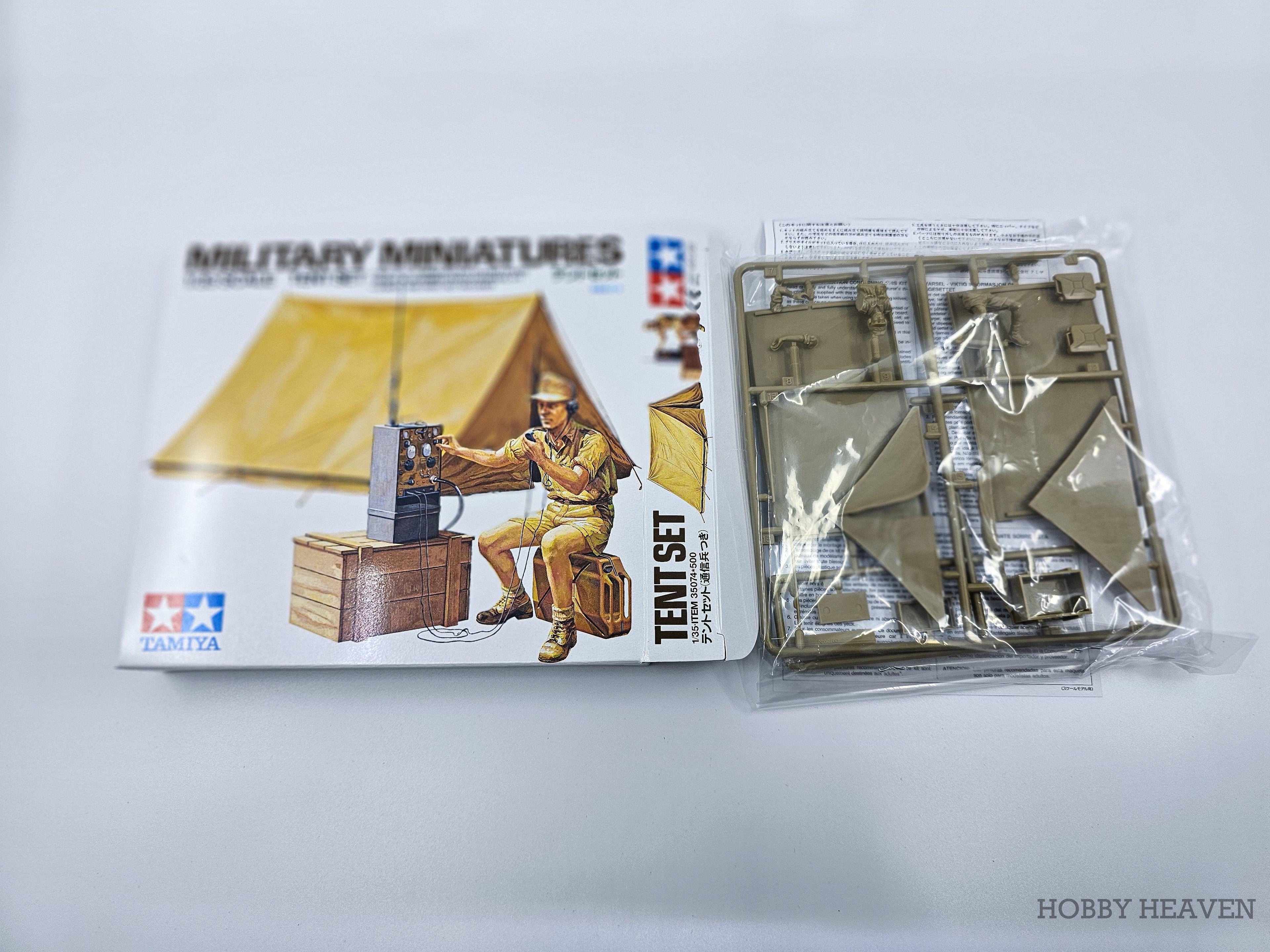 Tamiya 1/35 Tent Set 35074