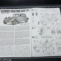 Tamiya 1/35 Citroen Traction 11Cv 35301