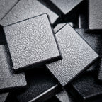 20mm Square Plain Plastic Bases for Wargaming Miniatures