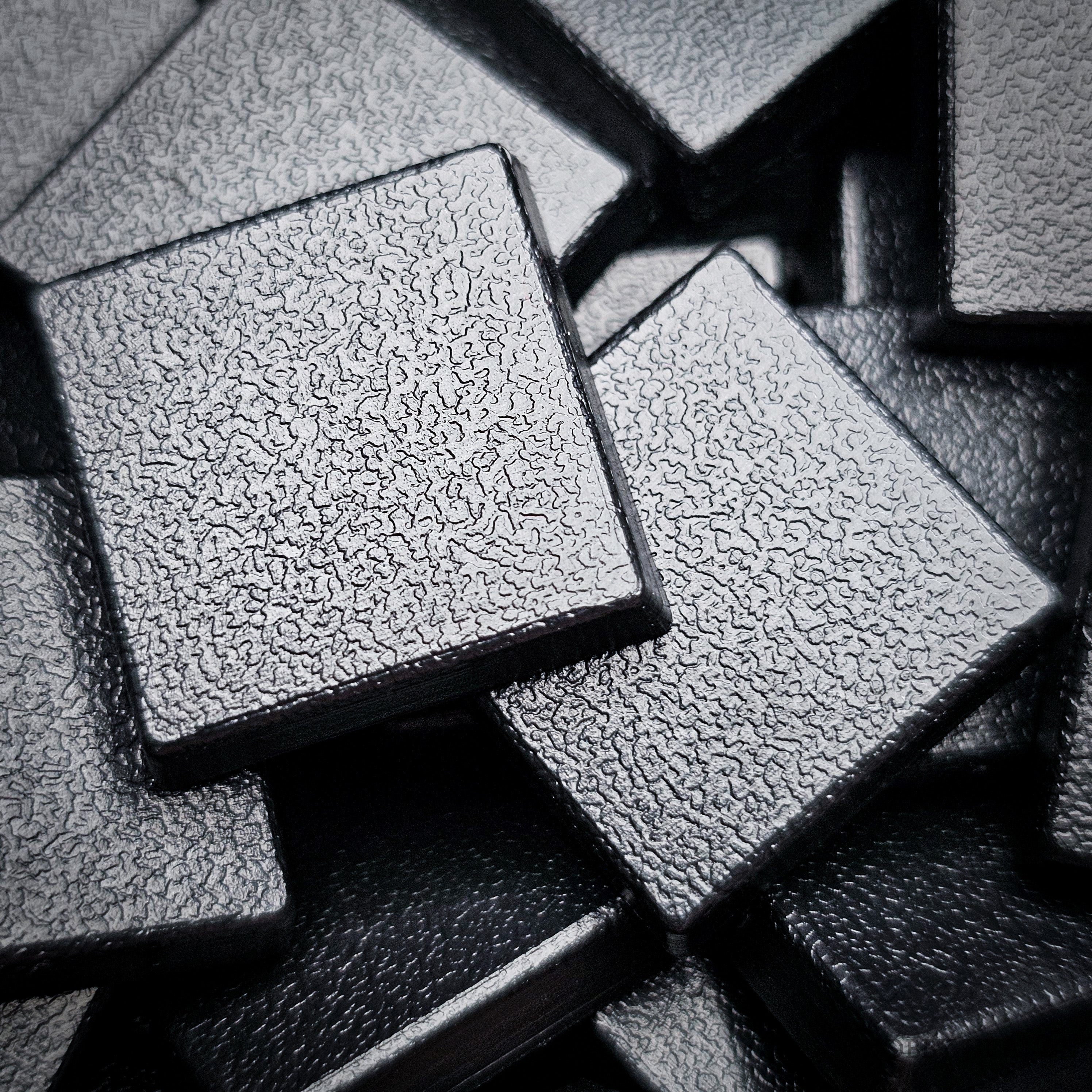 20mm Square Plain Plastic Bases for Wargaming Miniatures