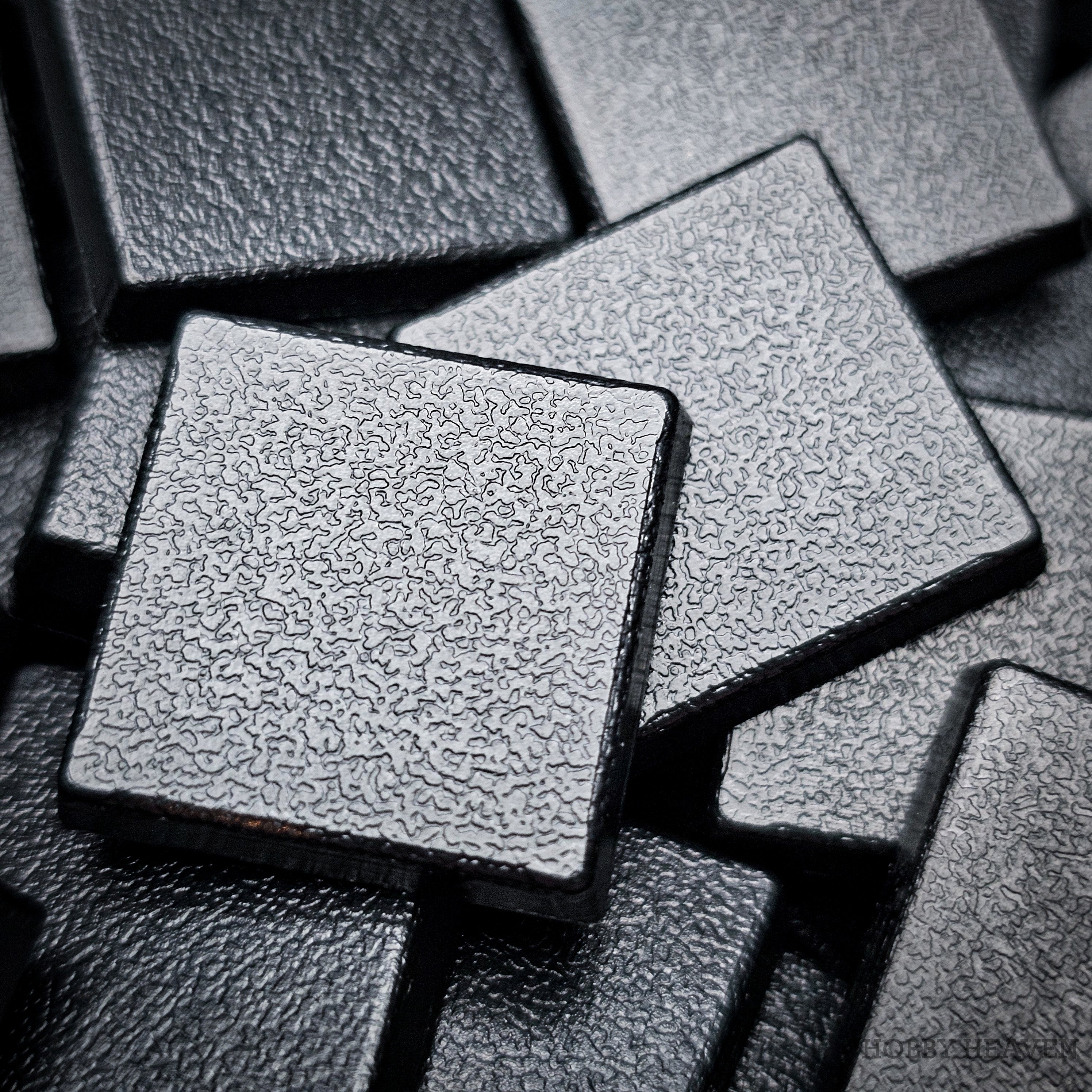 20mm Square Plain Plastic Bases for Wargaming Miniatures