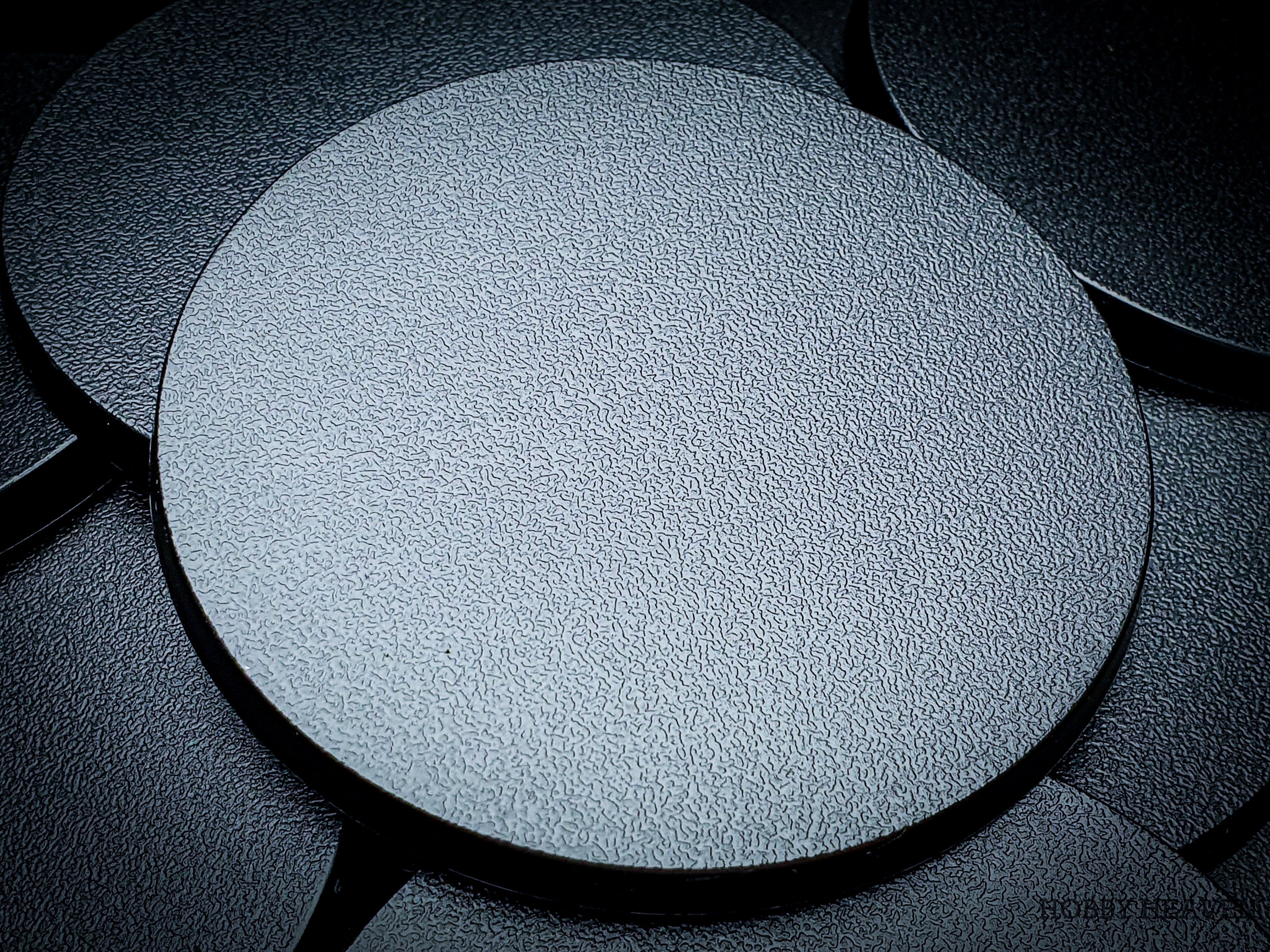 80mm Round Plain Plastic Bases