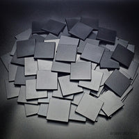 50mm Square Plain Plastic Bases
