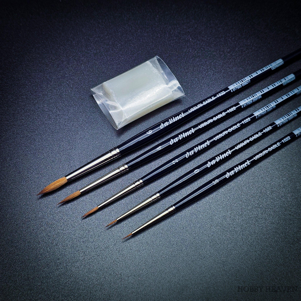 Da Vinci Red Sable Watercolour Set — Synthetic Round
