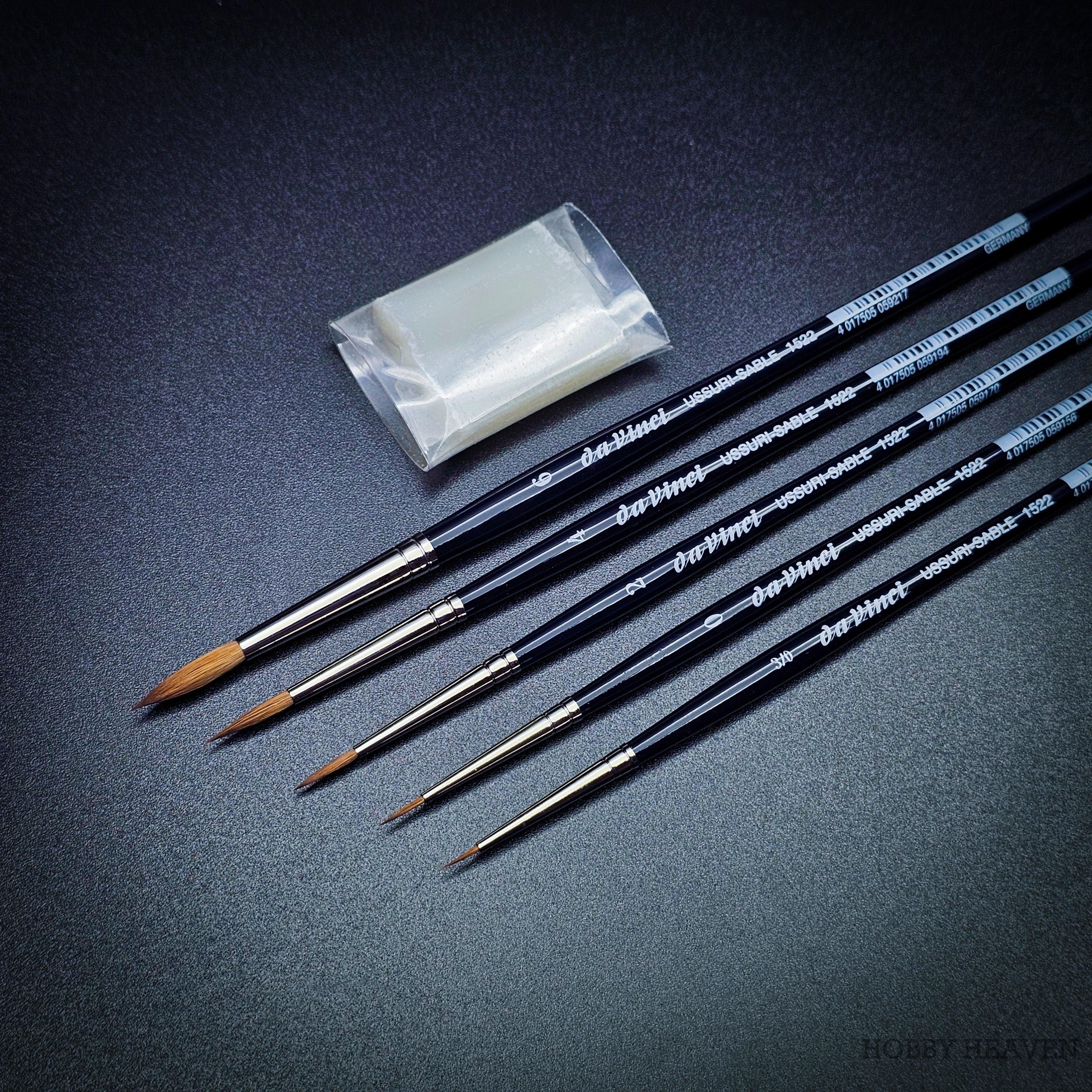 Da Vinci Red Sable Watercolour Set — Synthetic Round