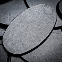 75x42mm Oval Plain Plastic Bases
