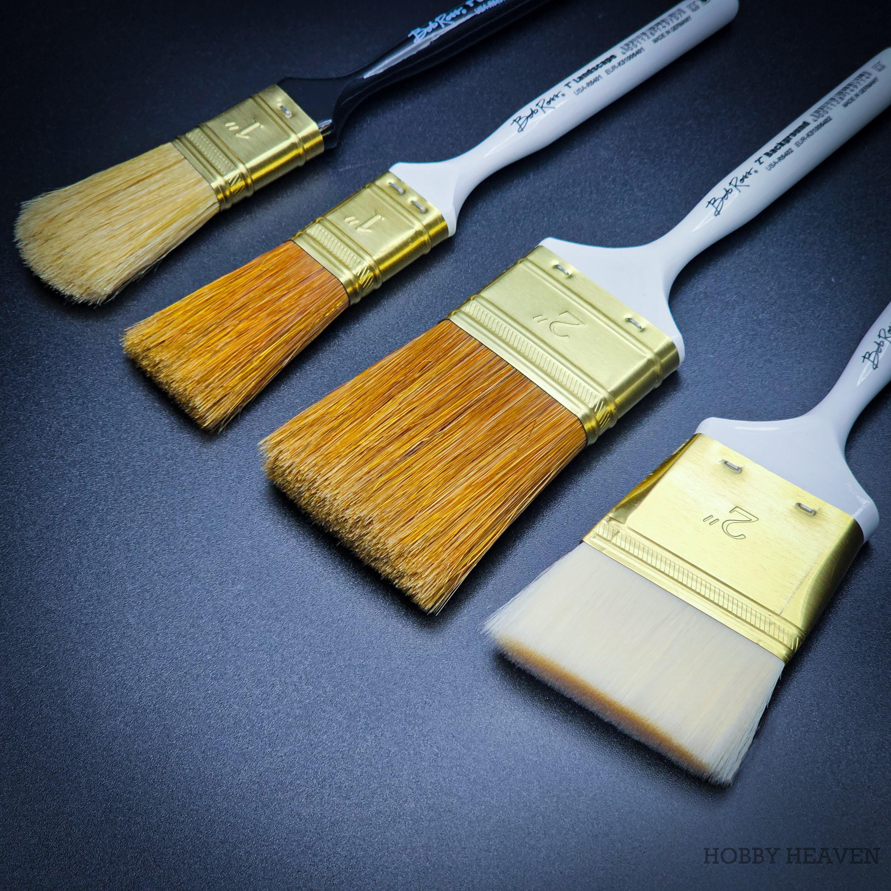 Bob Ross Landscape Painting Brushes Range