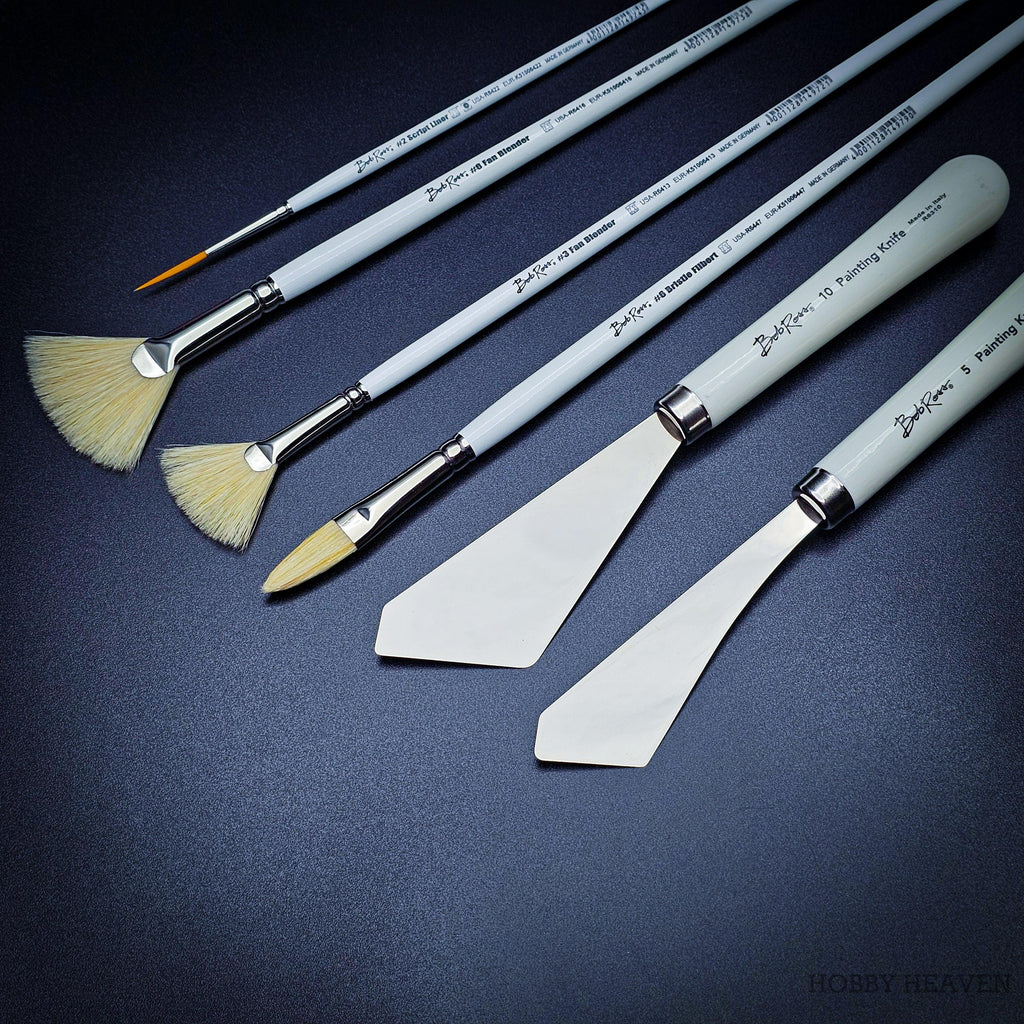 Bob Ross Landscape Painting Brushes Range