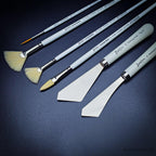 Bob Ross Landscape Painting Brushes Range