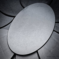 170x105mm Oval Plain Plastic Base
