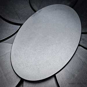 170x105mm Oval Plain Plastic Base