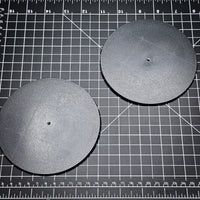 130mm Round Plain Plastic Bases
