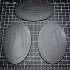 150x95mm Oval Plain Plastic Base