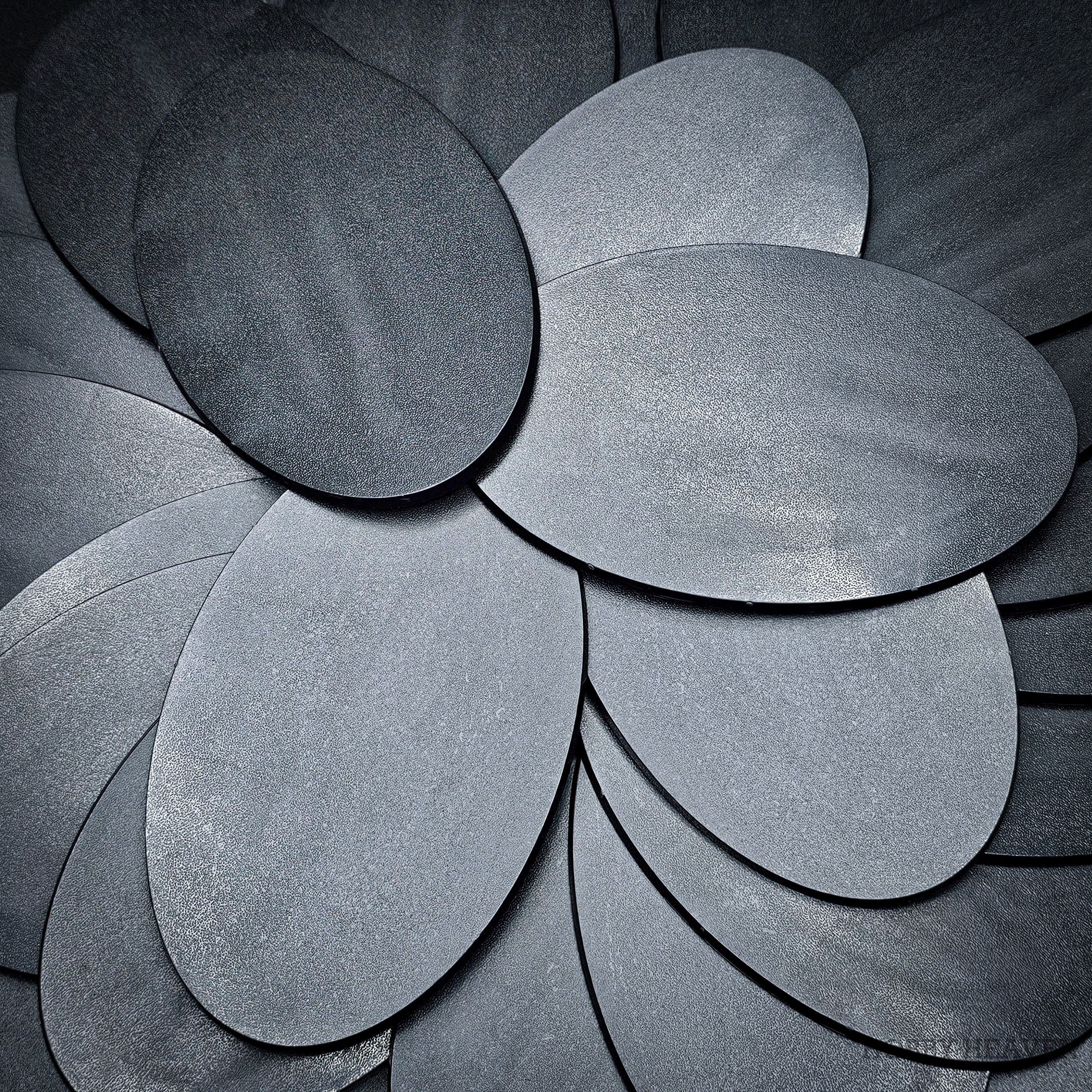 150x95mm Oval Plain Plastic Base