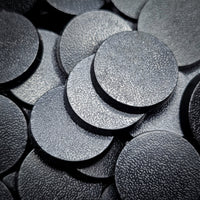 20mm Round Plain Plastic Bases
