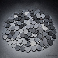 20mm Round Plain Plastic Bases
