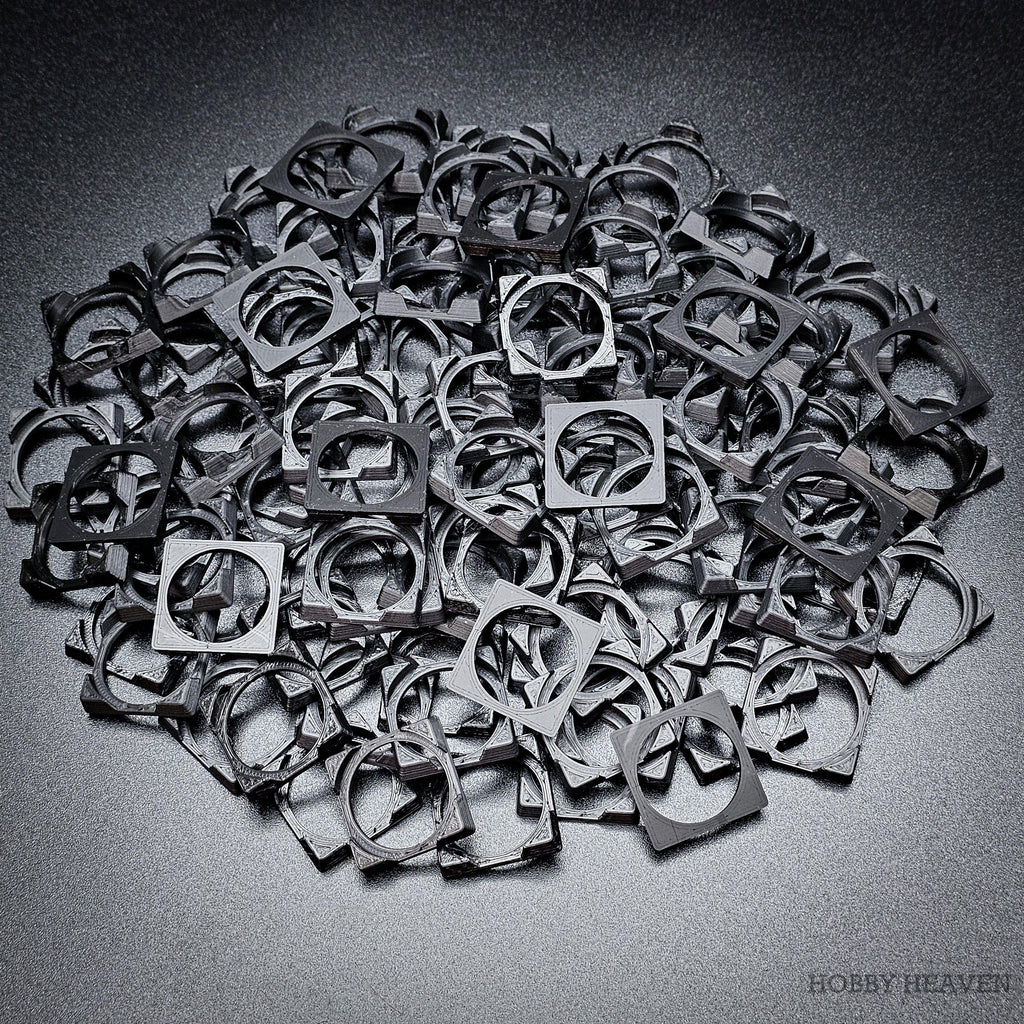25mm Round to 25mm Square Bases Converters 3d Print