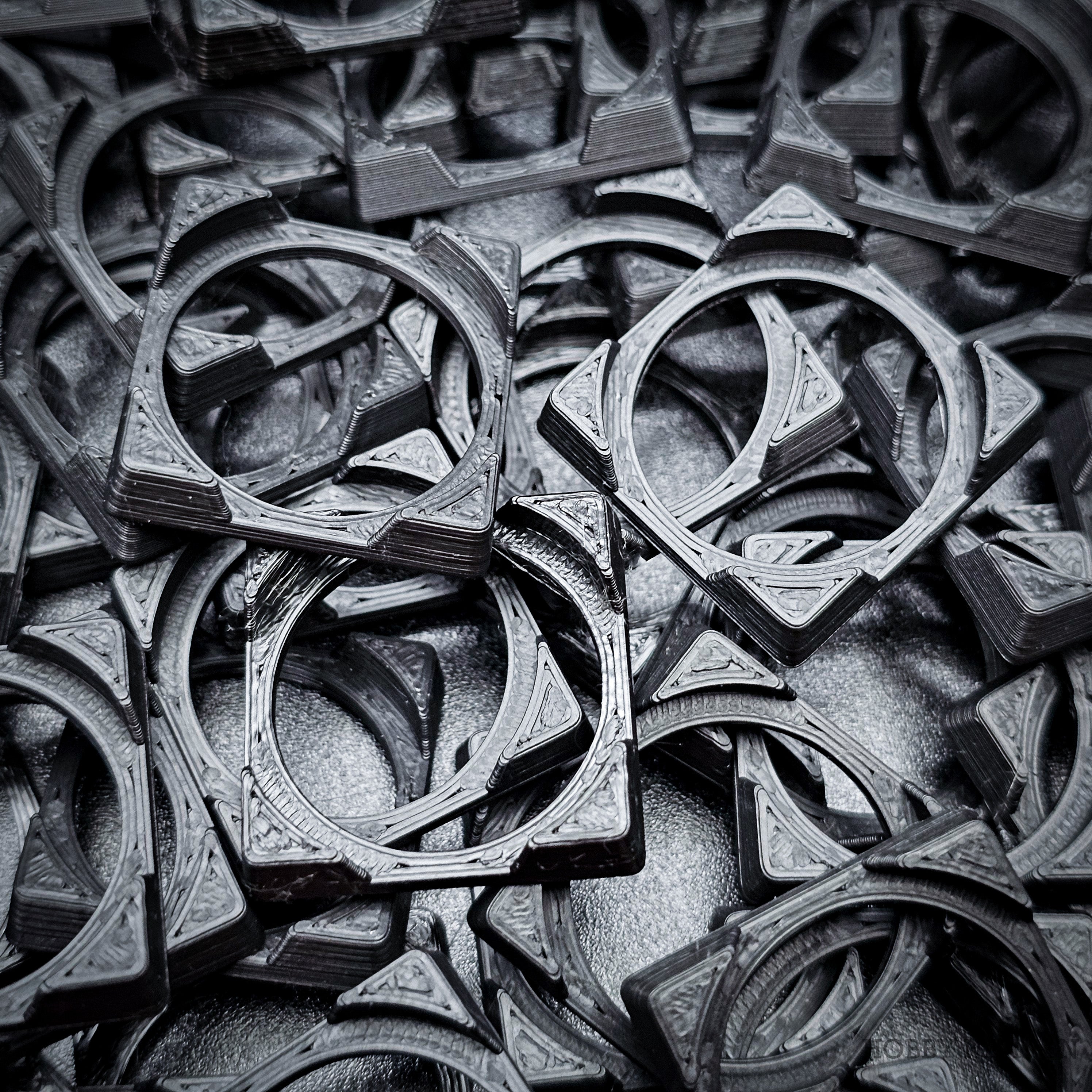 Round to Square Bases Shape and Size Converters 3d Print Full Range