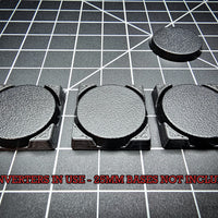 25mm Round to 25mm Square Bases Converters 3d Print