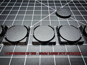 25mm Round to 25mm Square Bases Converters 3d Print