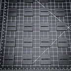 30mm Square Parallel Slotted Plastic Bases