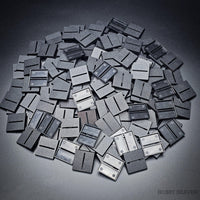 30mm Square Parallel Slotted Plastic Bases
