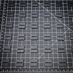 20mm Square Parallel Slotted Plastic Bases