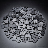 20mm Square Parallel Slotted Plastic Bases
