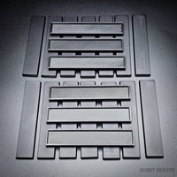 100x20mm Rectangle Plain Bases for Wargaming Miniatures 3d Print
