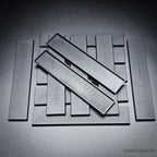 125x25mm Rectangle Plain Bases for Large Wargaming Miniatures 3d Print