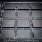 50x75mm | 75x50mm Rectangular Plain Plastic Bases | Versatile Miniature Stands