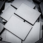50x75mm | 75x50mm Rectangular Plain Plastic Bases | Versatile Miniature Stands