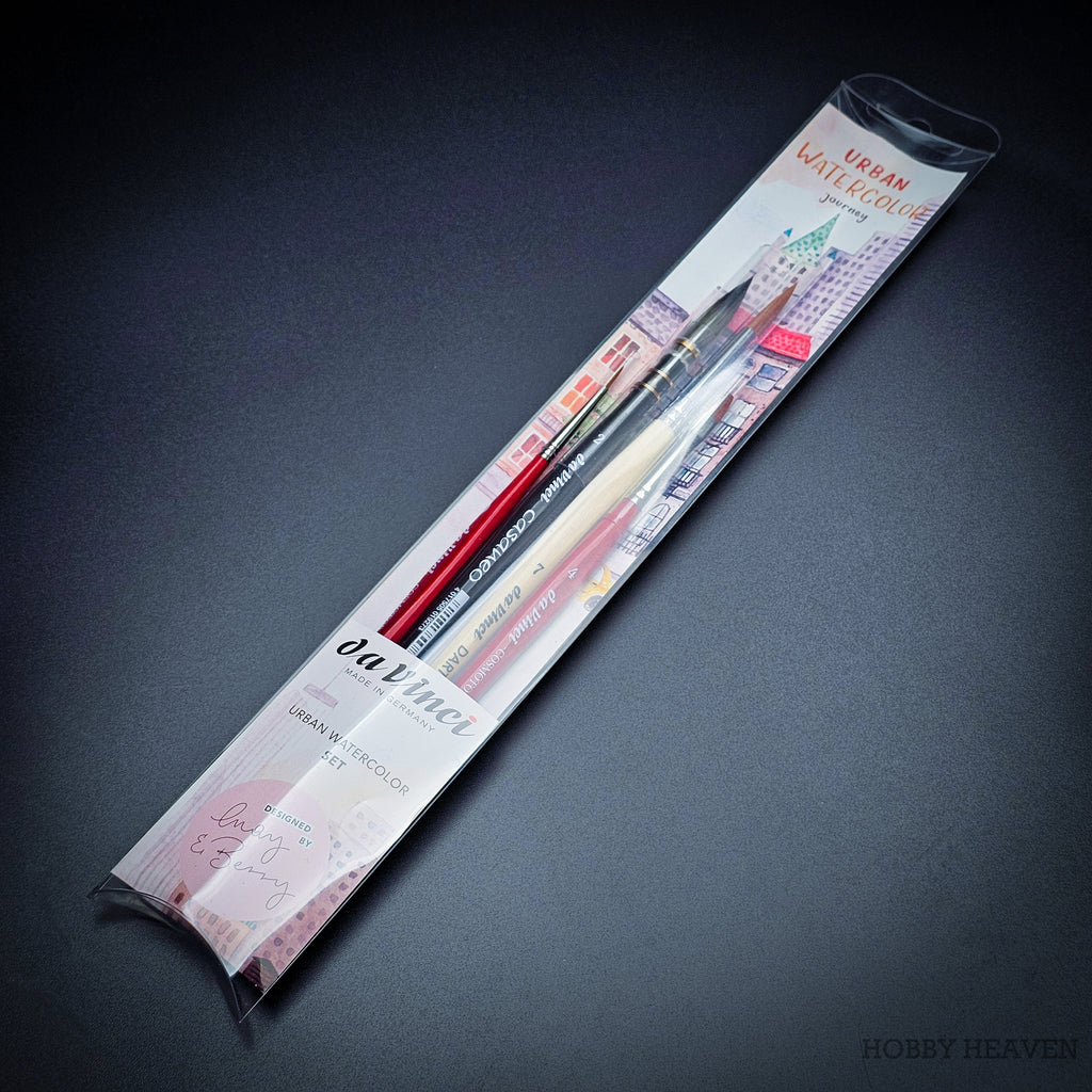 Da Vinci Urban Watercolour Set — Synthetic Round