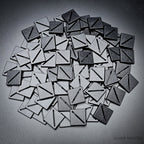 25mm Square Diagonal Slotted Plastic Bases